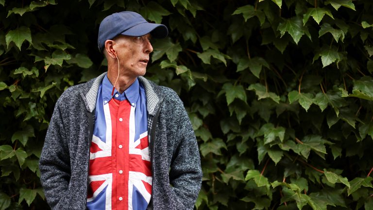 Mourners are not just wearing black to pay their respects to the Queen on the day of her funeral, with Union Jacks a common site on the streets of London and Windsor today