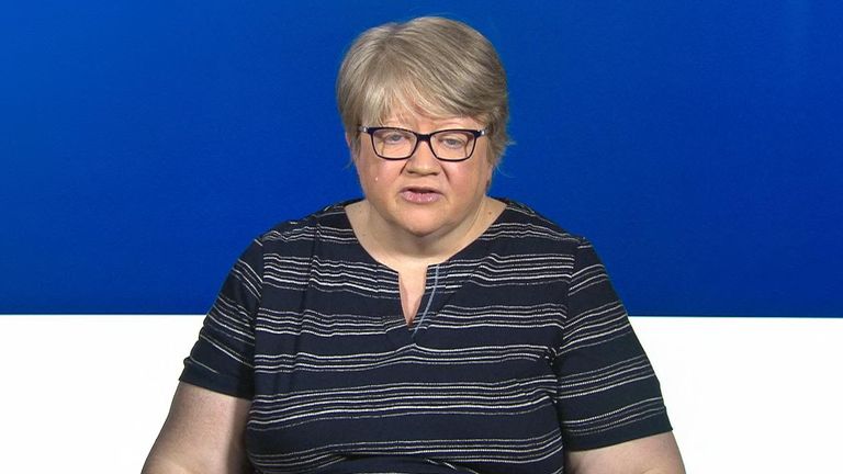 Therese Coffey says the energy crisis will be addressed within the week