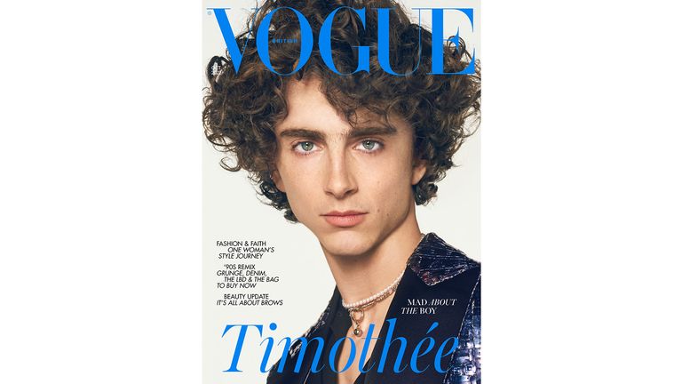 Read British Vogue's Timothée Chalamet Cover Interview In Full: Fate,  Fashion And Being An Old Soul