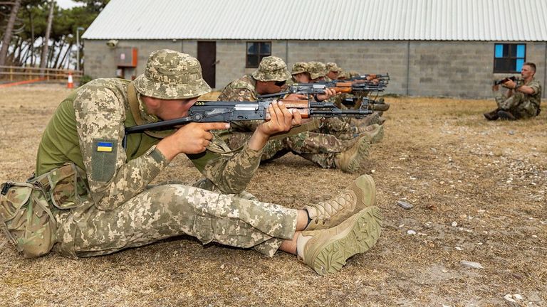 The UK is significantly expanding a training programme in Britain to turn potentially tens of thousands of Ukrainian recruits into frontline soldiers to fight Russia