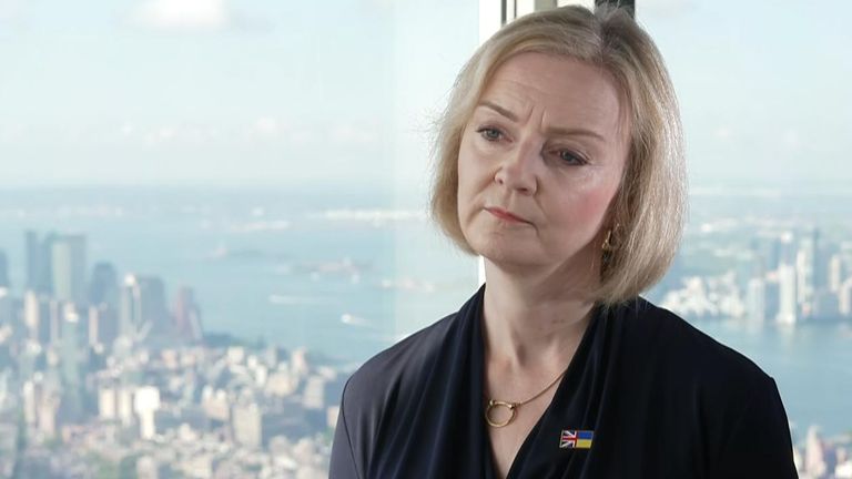 It was put to Prime Minister Liz Truss by Sky's Beth Rigby that she was prepared to be unpopular in refusing to tax energy companies.