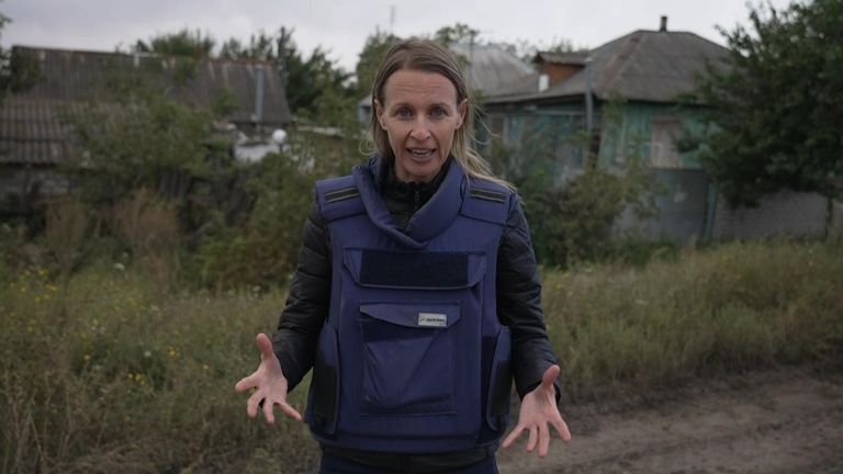 Deborah Haynes in eastern Ukraine