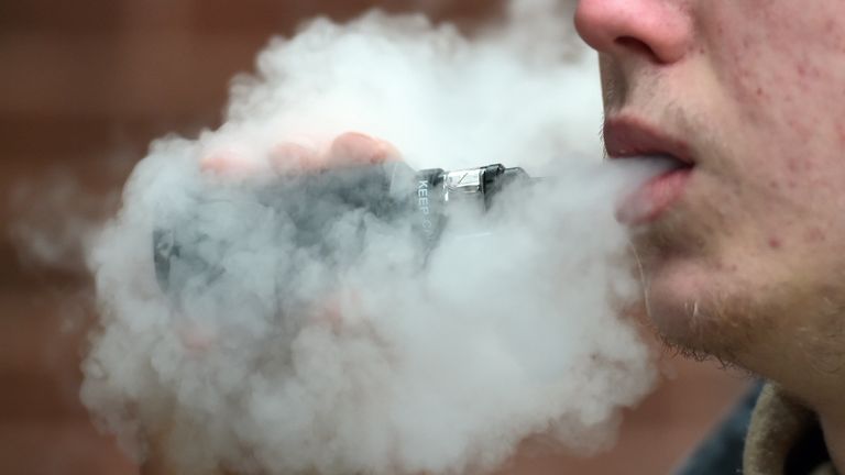 34% of current teenage e-cigarette users said they had only tried a cigarette once