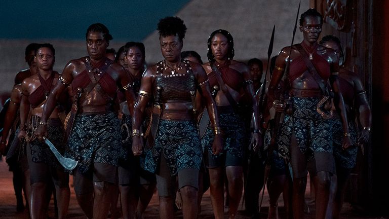 Viola Davis leads the cast of The Woman King. Pic: TIFF