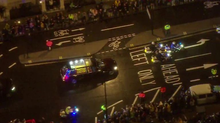 Aerial of the Coffin in West London