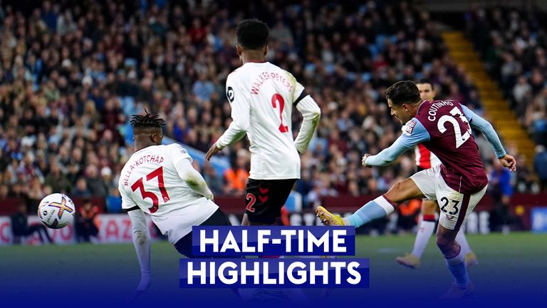 Half-time Villa 1-0 Southampton Video | Watch Show | Sky Sports