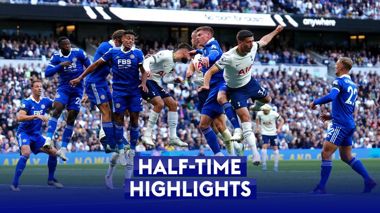 Half-time Highlights: Tottenham 2-2 Leicester | Video | Watch TV Show ...