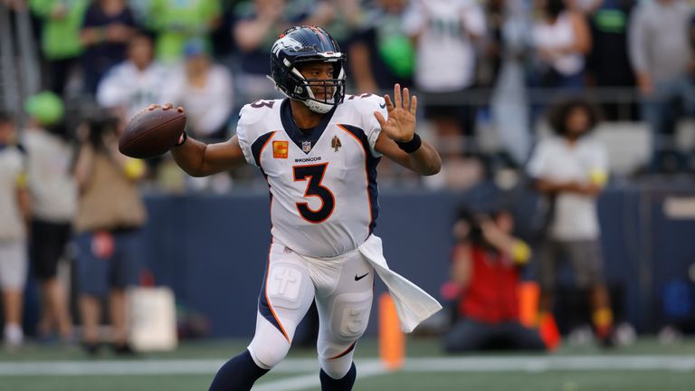 Russell Wilson throws first TD as Denver Broncos QB in Seattle | Video ...