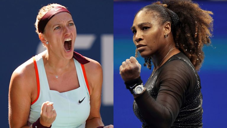 Petra Kvitova took inspiration from Serena Williams at the US Open