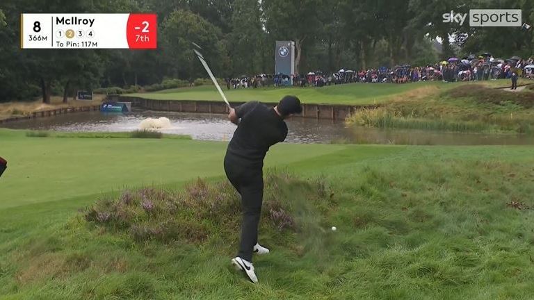 ‘It moved, but backwards!’ – McIlroy shocker in rough fools cameraman