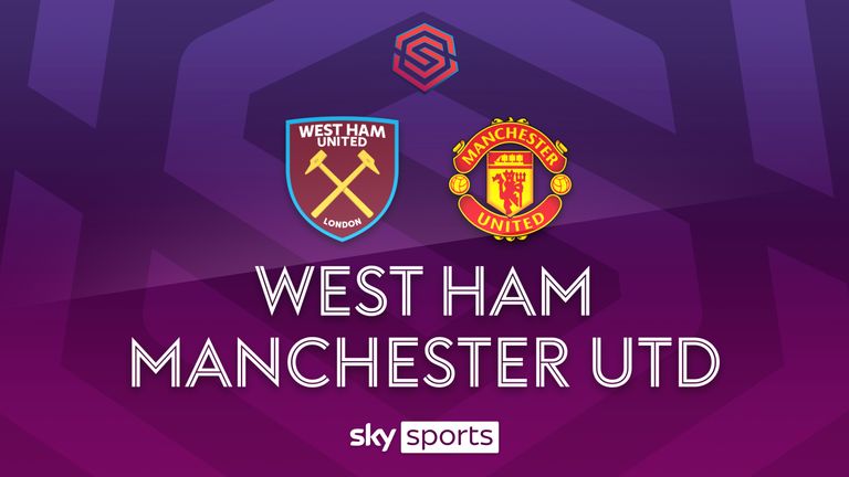 West Ham 0-2 Manchester United | WSL highlights