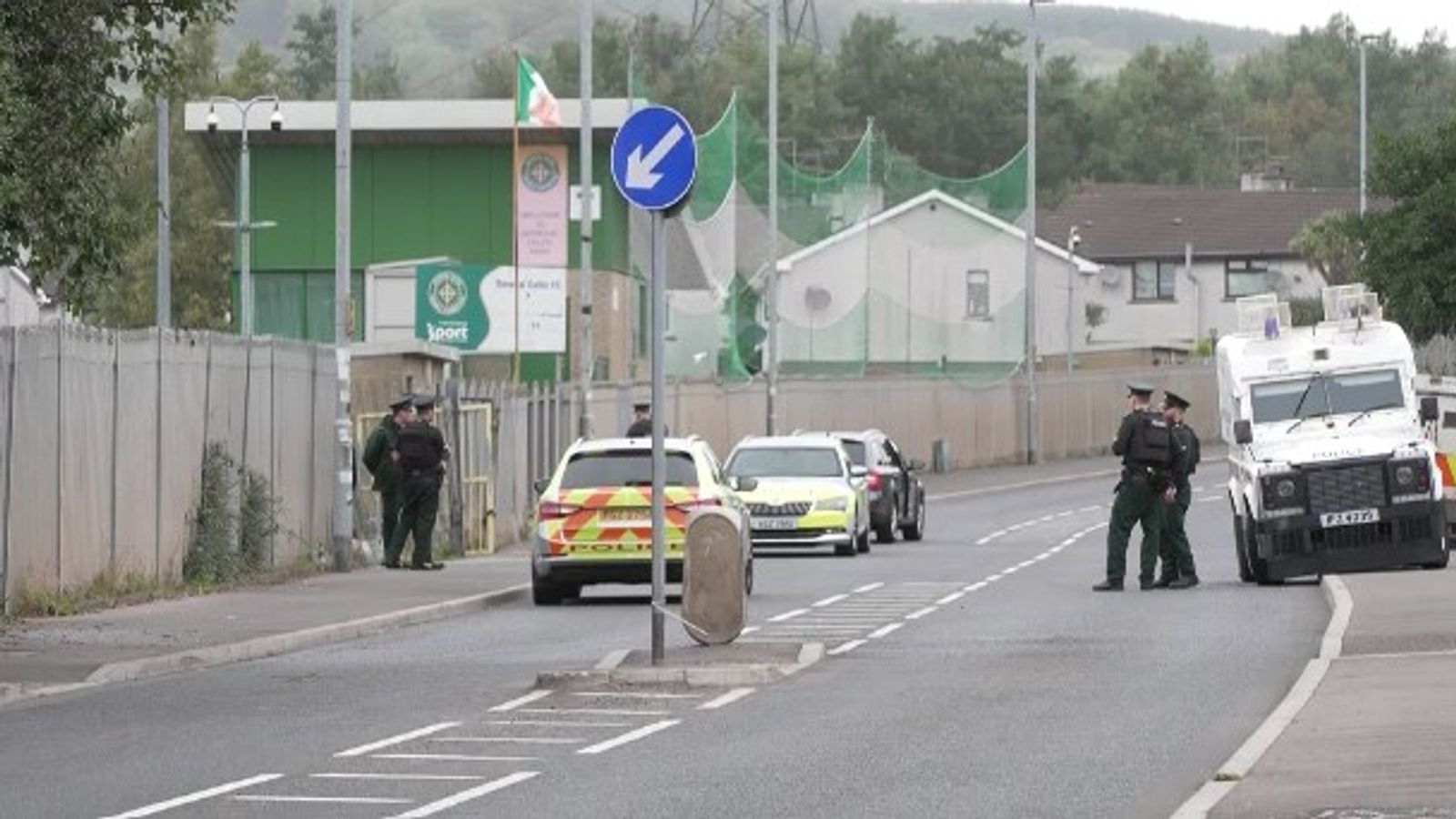 Man shot dead in social club in west Belfast