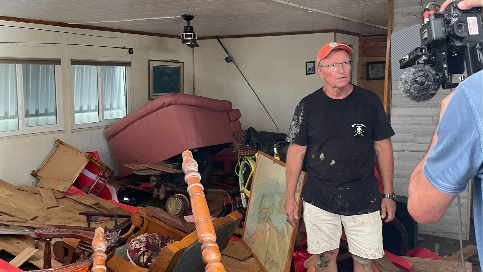 Florida man survives Hurricane Ian by floating on a sofa for two-and-a-half hours