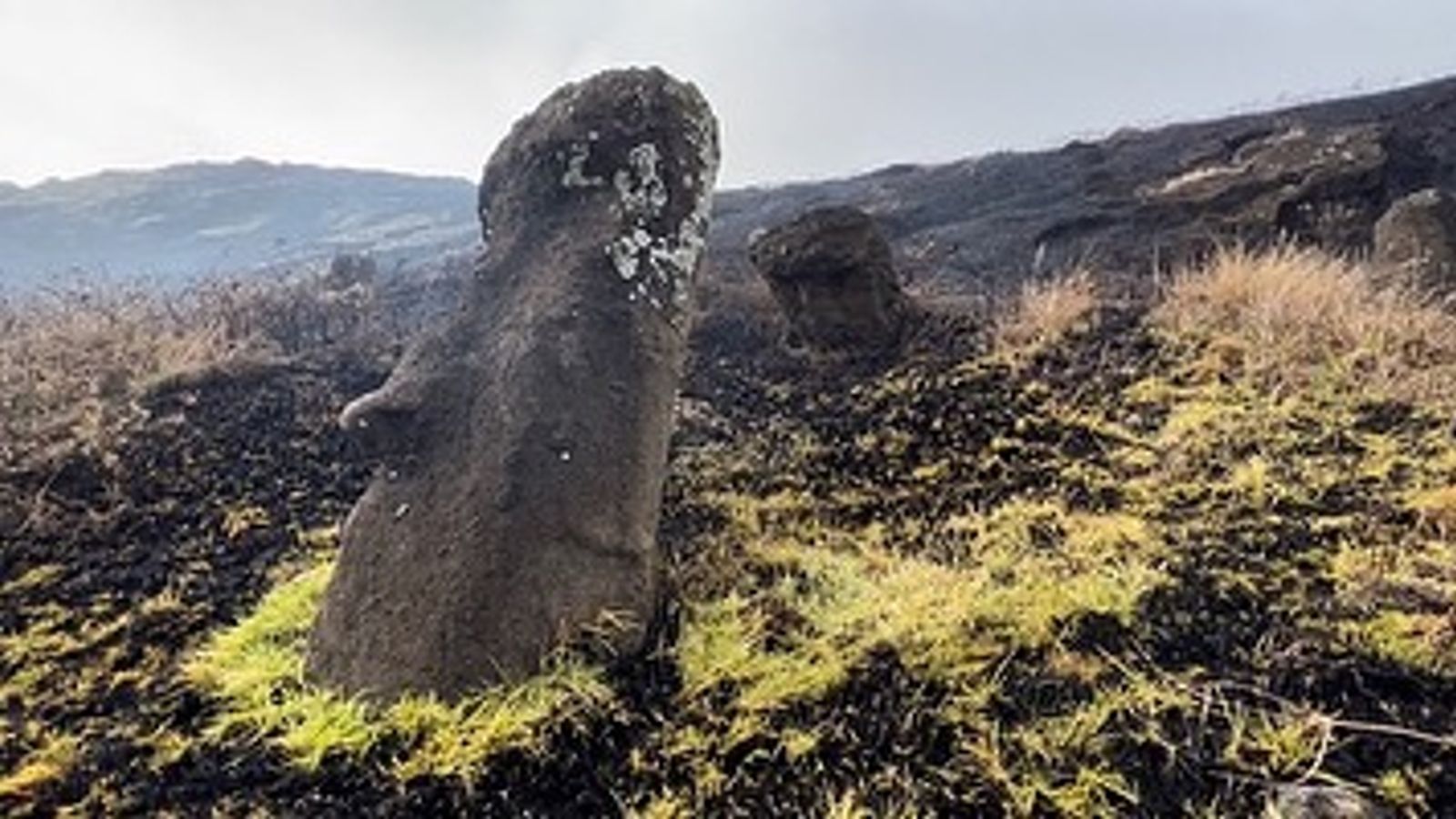 Easter Island statues suffer 'irreparable' damage in fire