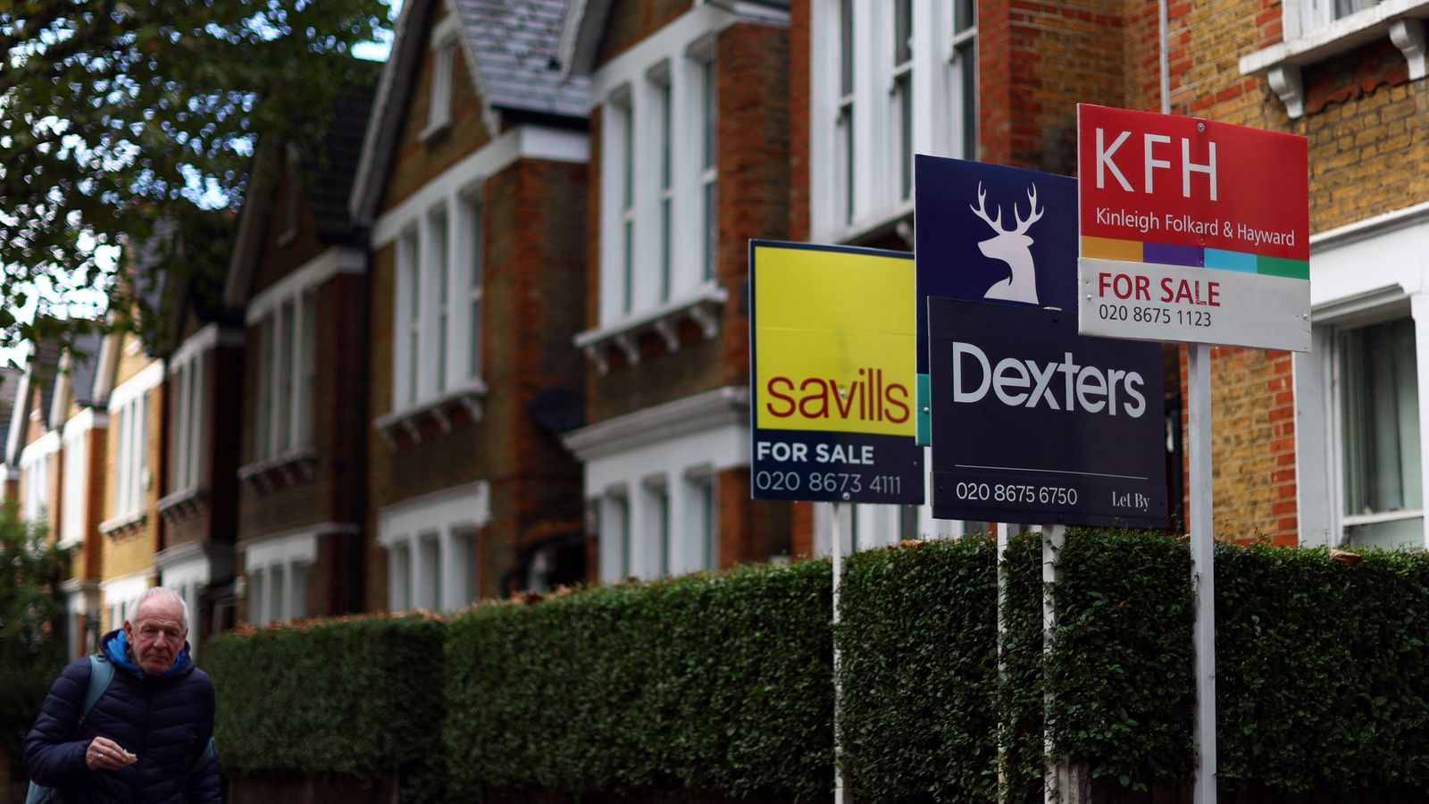 Les prix de l’immobilier au Royaume-Uni subissent la plus forte baisse annuelle depuis 2009 |  Actualité économique