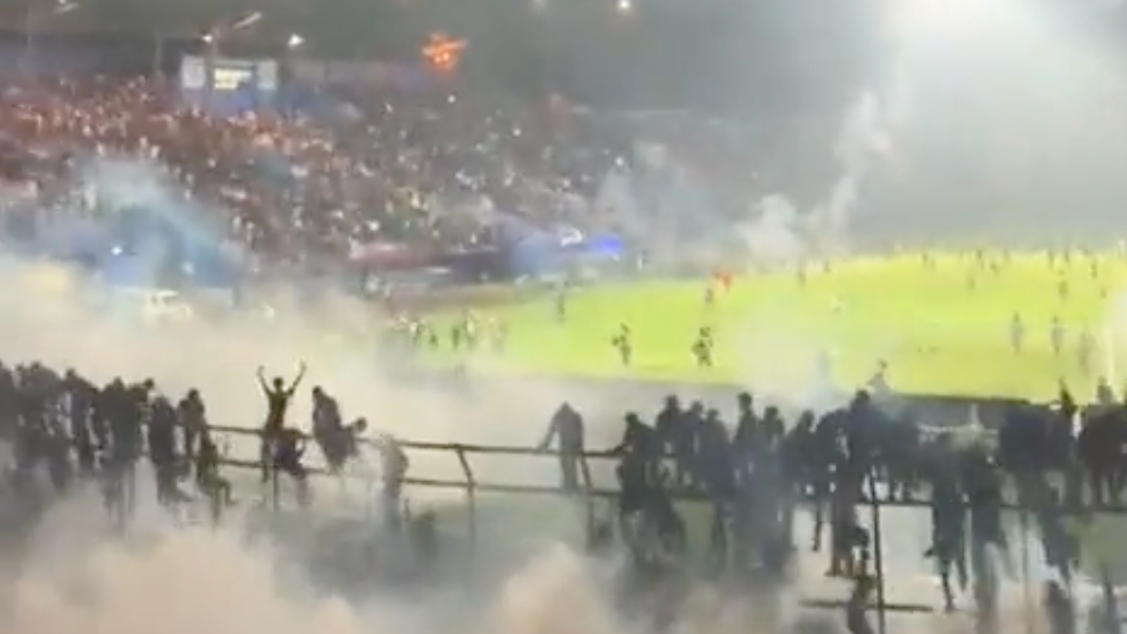 At least 127 killed after riot breaks out at football match