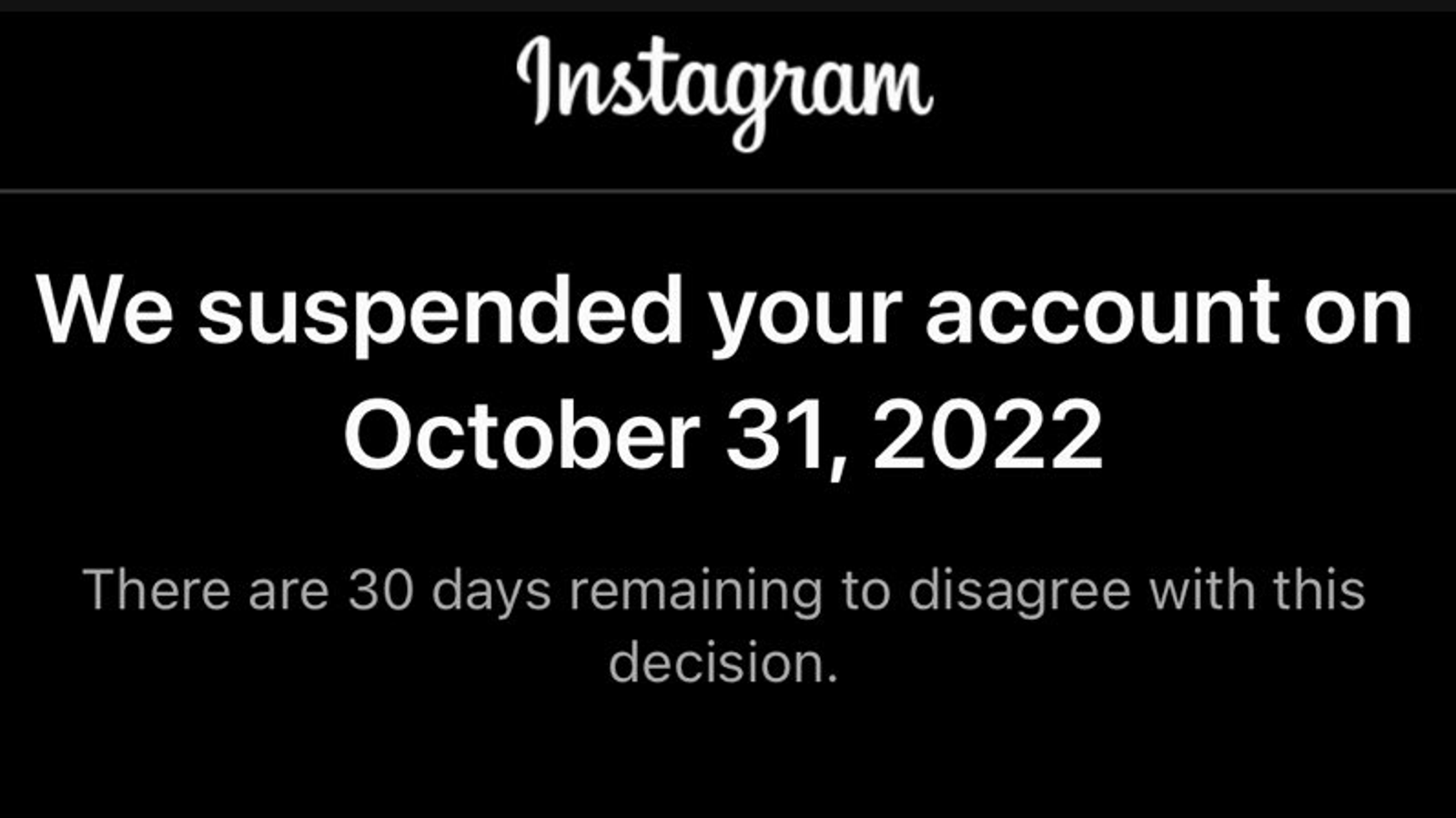 Instagram 'looking into' sudden suspension of people's accounts