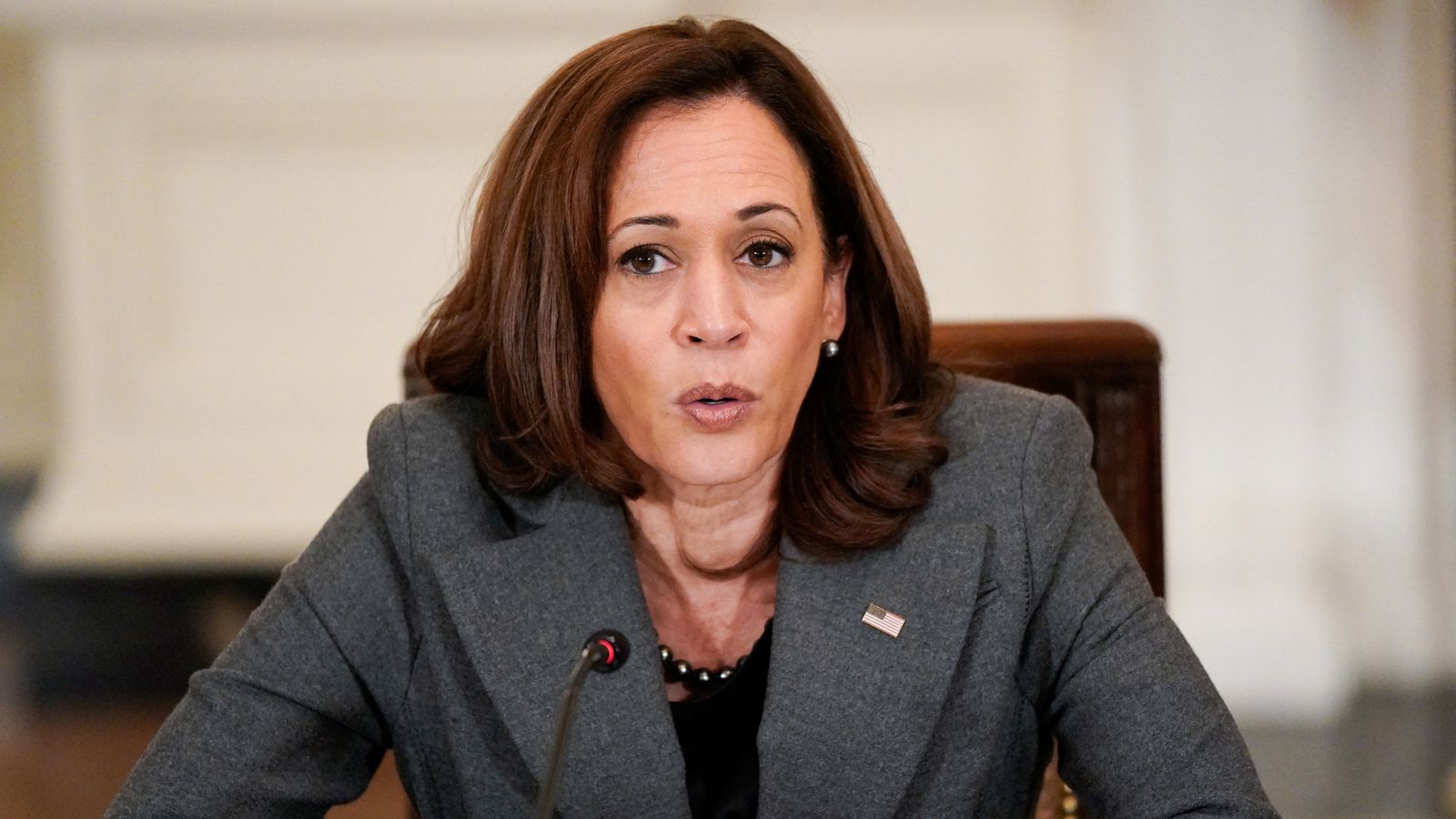 US vice president Kamala Harris involved in car accident which Secret Service initially described as a 'mechanical failure' - Sky News