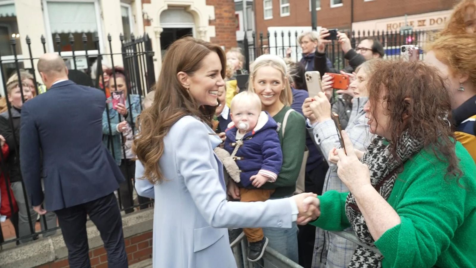 Princess of Wales challenged during royal visit to Northern Ireland