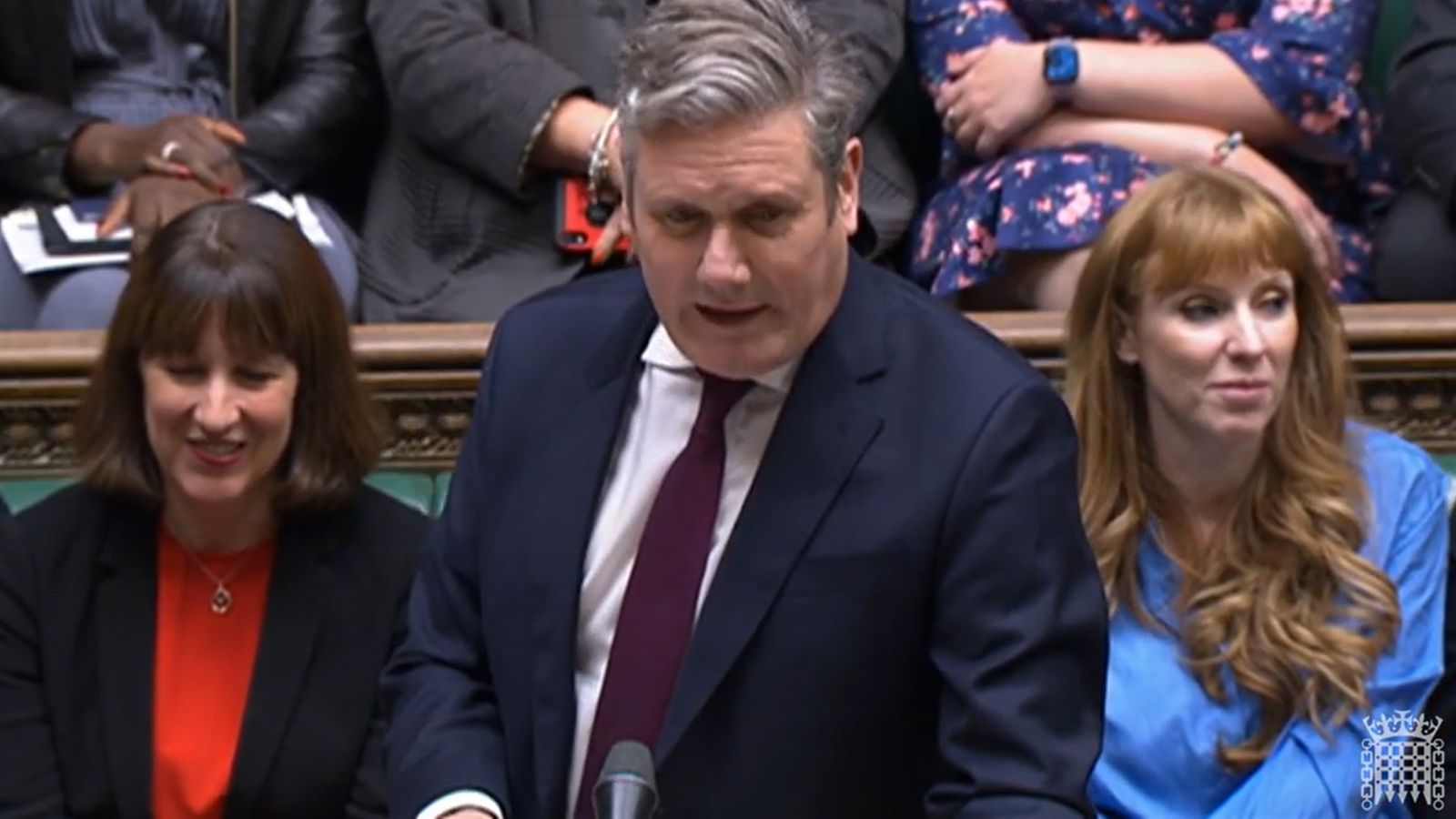 'The lady's not for turning up': Liz Truss ducks urgent question from Sir Keir Starmer on the economy 