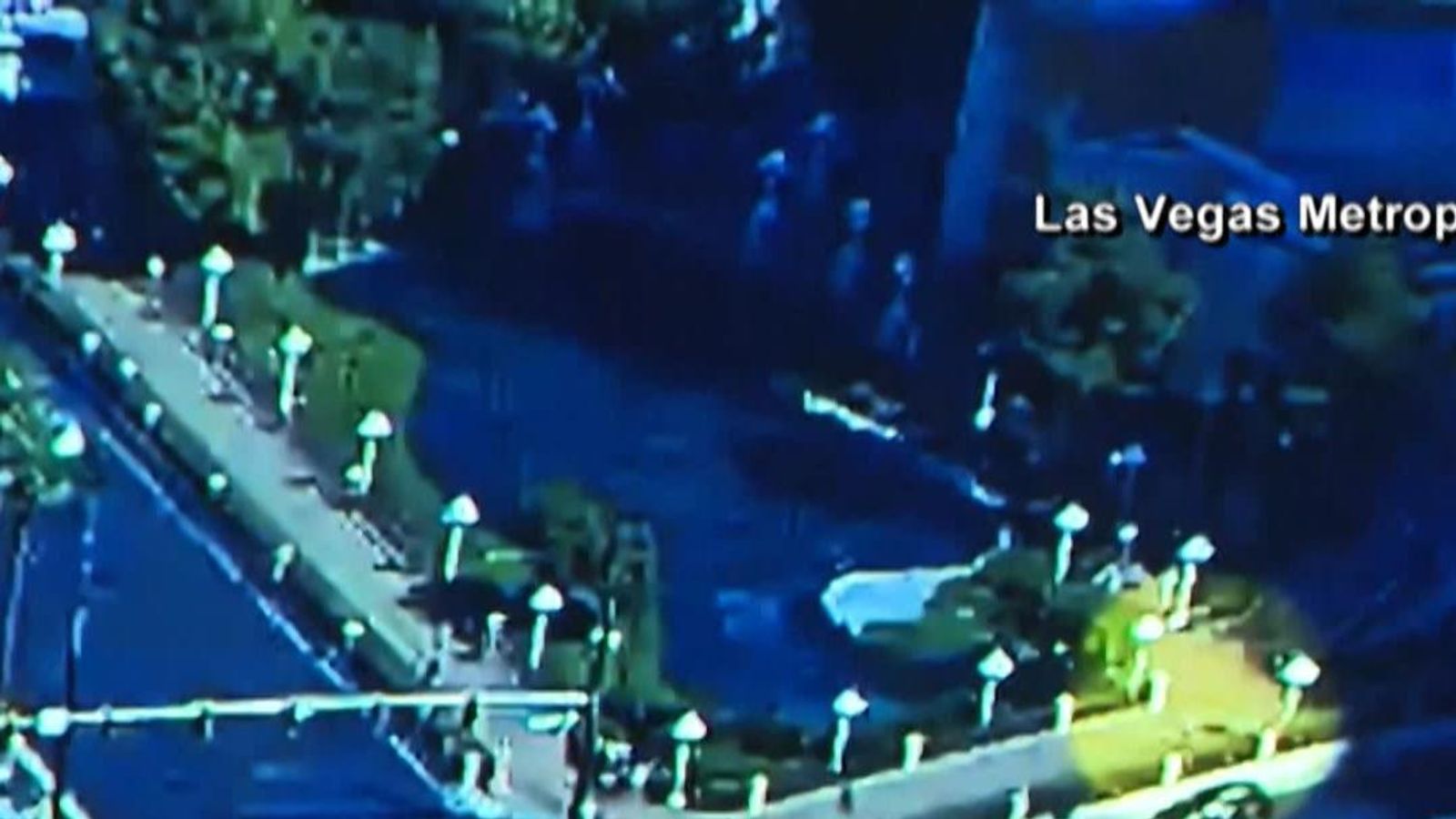 CCTV of Las Vegas Strip stabbings suspect US News Sky News