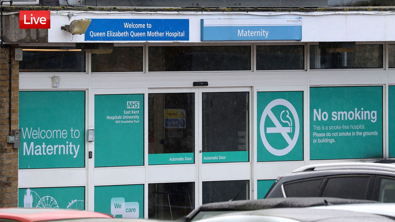Watch live Kent NHS trust maternity service report UK News Sky News