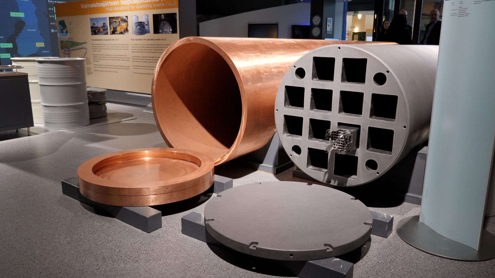 Inside the world's first nuclear waste tomb in Finland Science & Tech