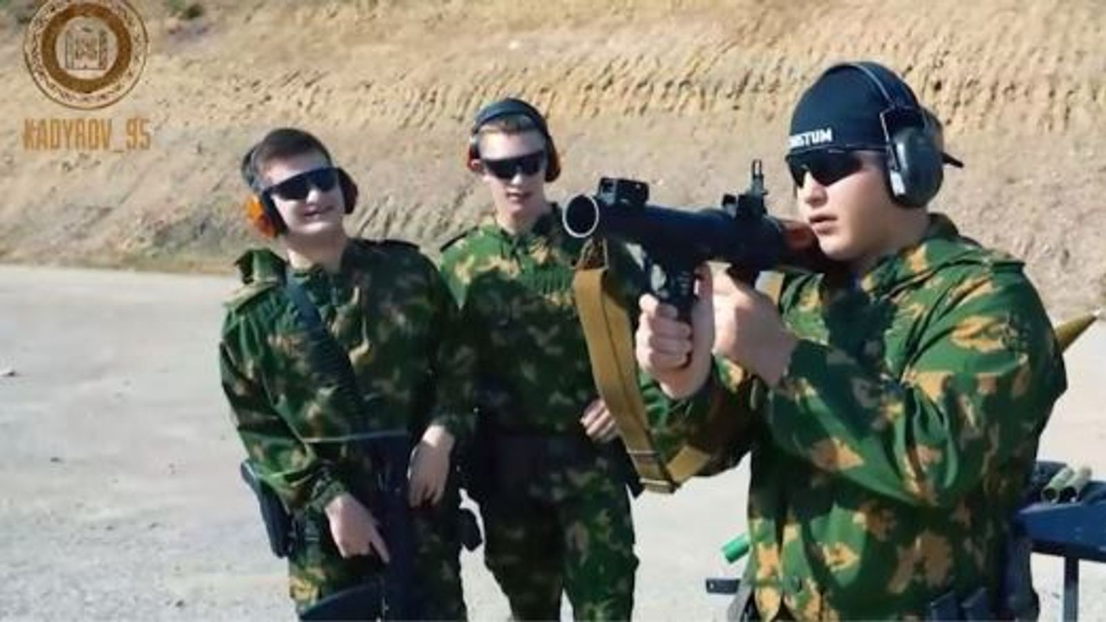 Бойцы Кадырова