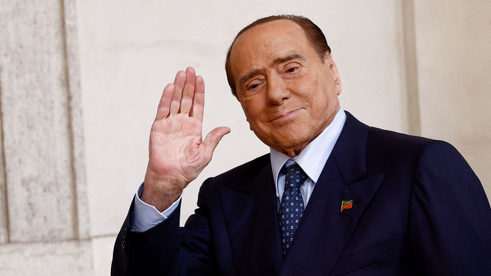 Silvio Berlusconi: 'Slight improvement' in former Italian PM's condition after being admitted to hospital with leukaemia