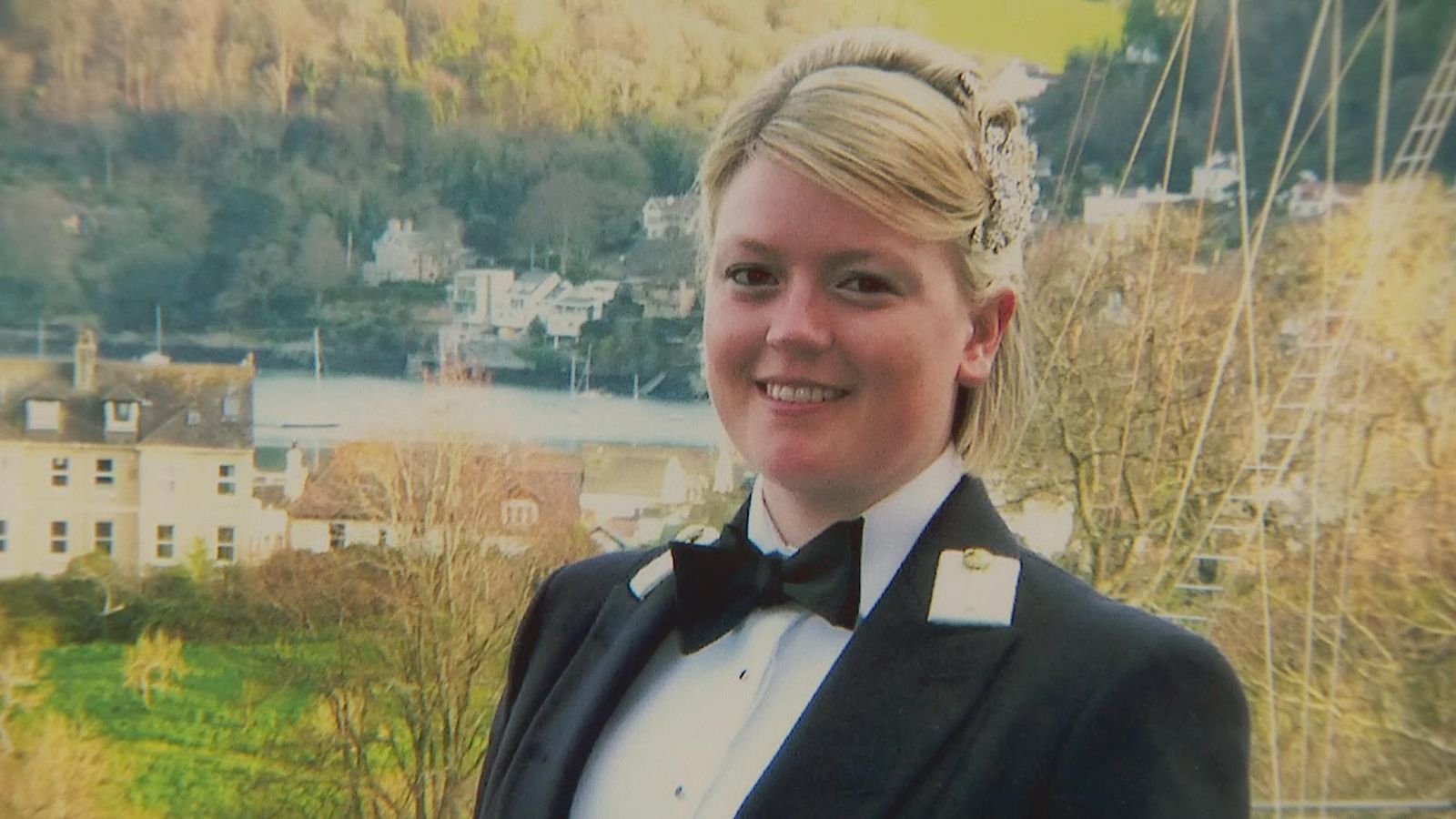 Former lieutenant Sophie Brook claims she suffered sexual harassment