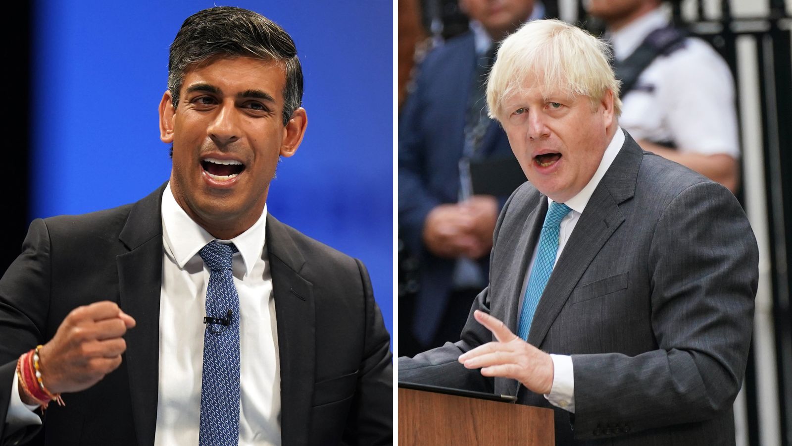 Sunak secures 100 backers in leadership race as Team Johnson claims former PM has also reached threshold