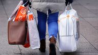 September recorded the slowest retail sales growth since shops reopened post-Covid due to a combination of inflation, economic crisis and an unexpected bank holiday, figures show