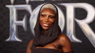 Cast member Michaela Coel attends a premiere for the film Black Panther: Wakanda Forever in Los Angeles, California, U.S., October 26, 2022. REUTERS/Mario Anzuoni