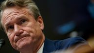 Bank of America Chairman and CEO Brian Moynihan attends a U.S. House Financial Services Committee hearing titled “Holding Megabanks Accountable: Oversight of America’s Largest Consumer Facing Banks” on Capitol Hill in Washington, U.S., September 21, 2022. REUTERS/Elizabeth Frantz