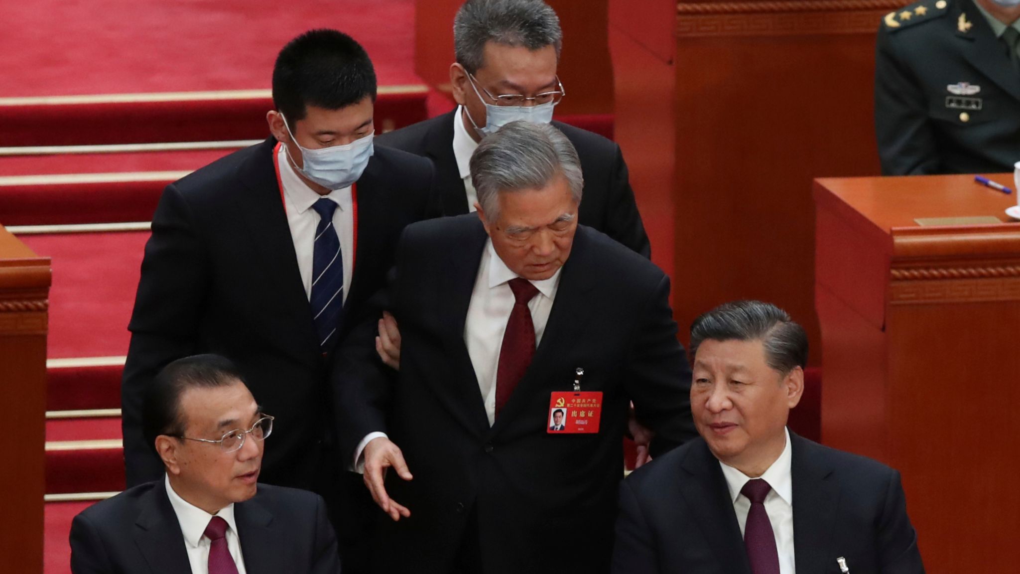 china-s-former-president-hu-jintao-unexpectedly-escorted-out-of-party