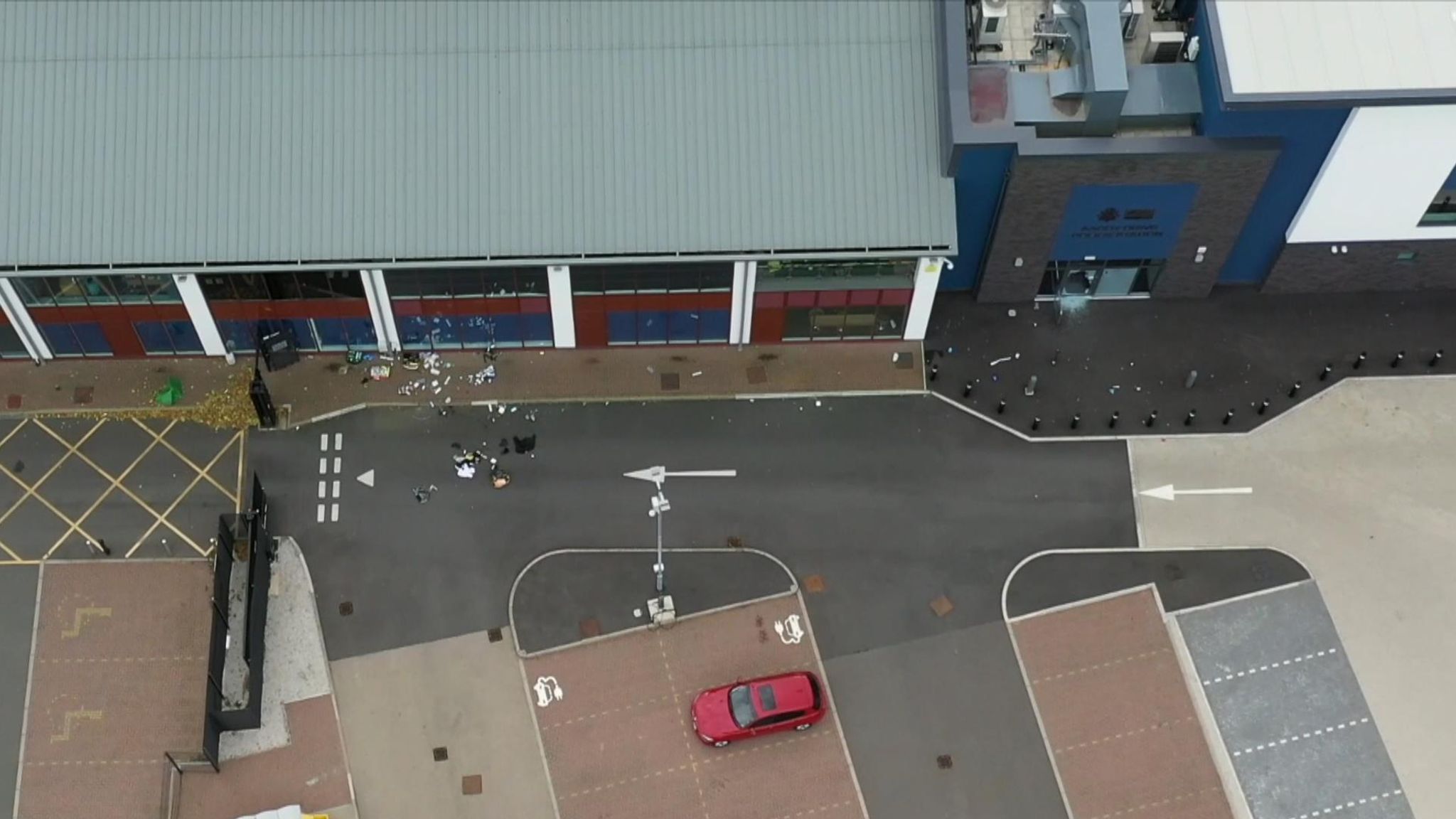 Man with knife dies after being shot by armed officers in police ...