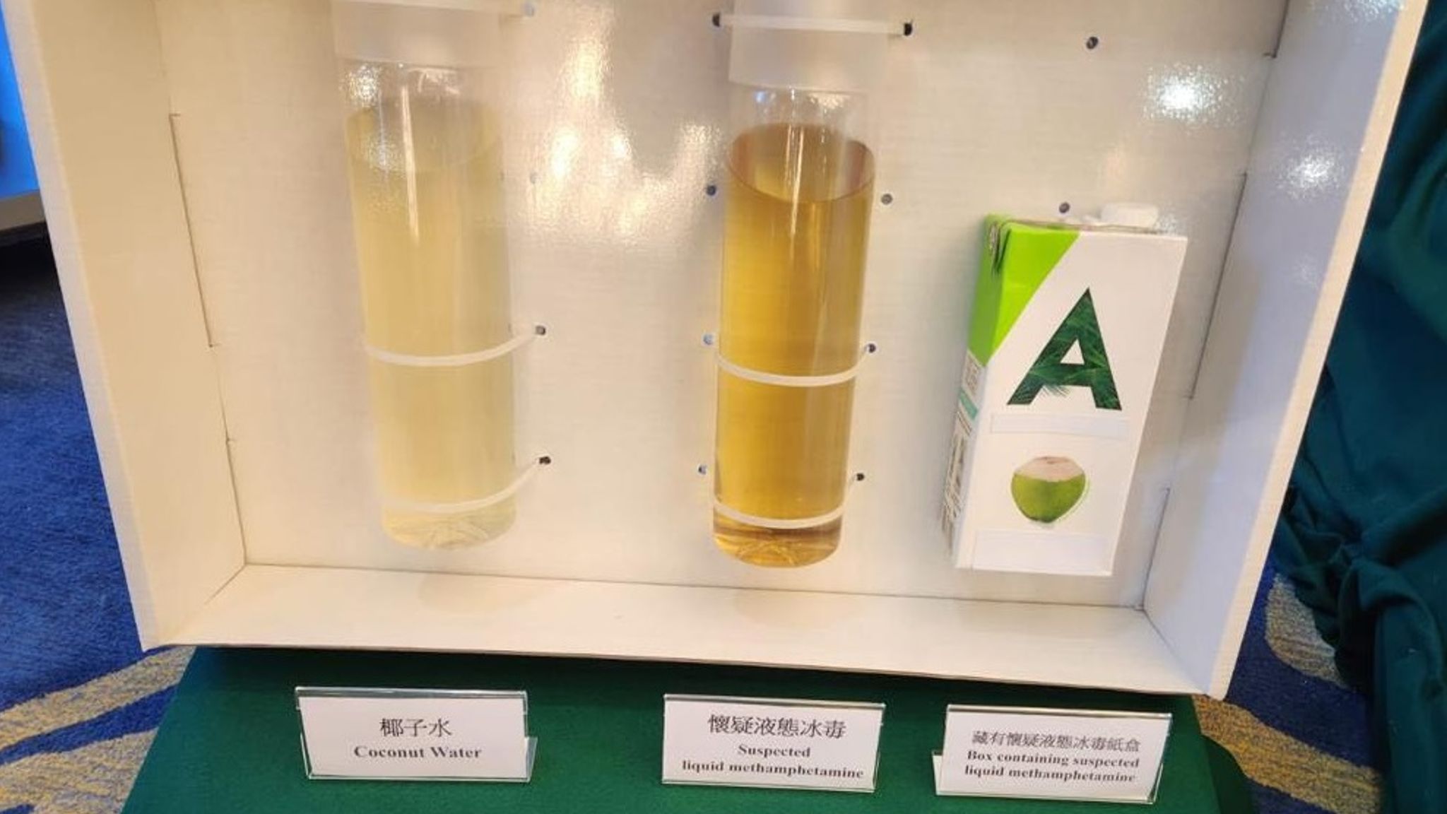 Record $1bn of liquid meth found hidden inside coconut water cartons in ...