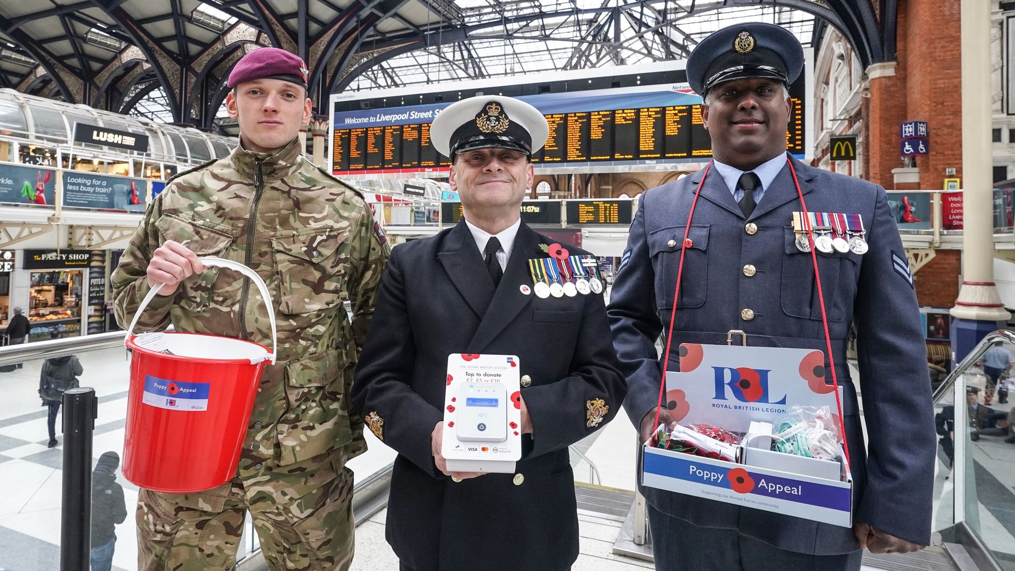 London Poppy Day fundraiser set to raise £1m cancelled due to rail