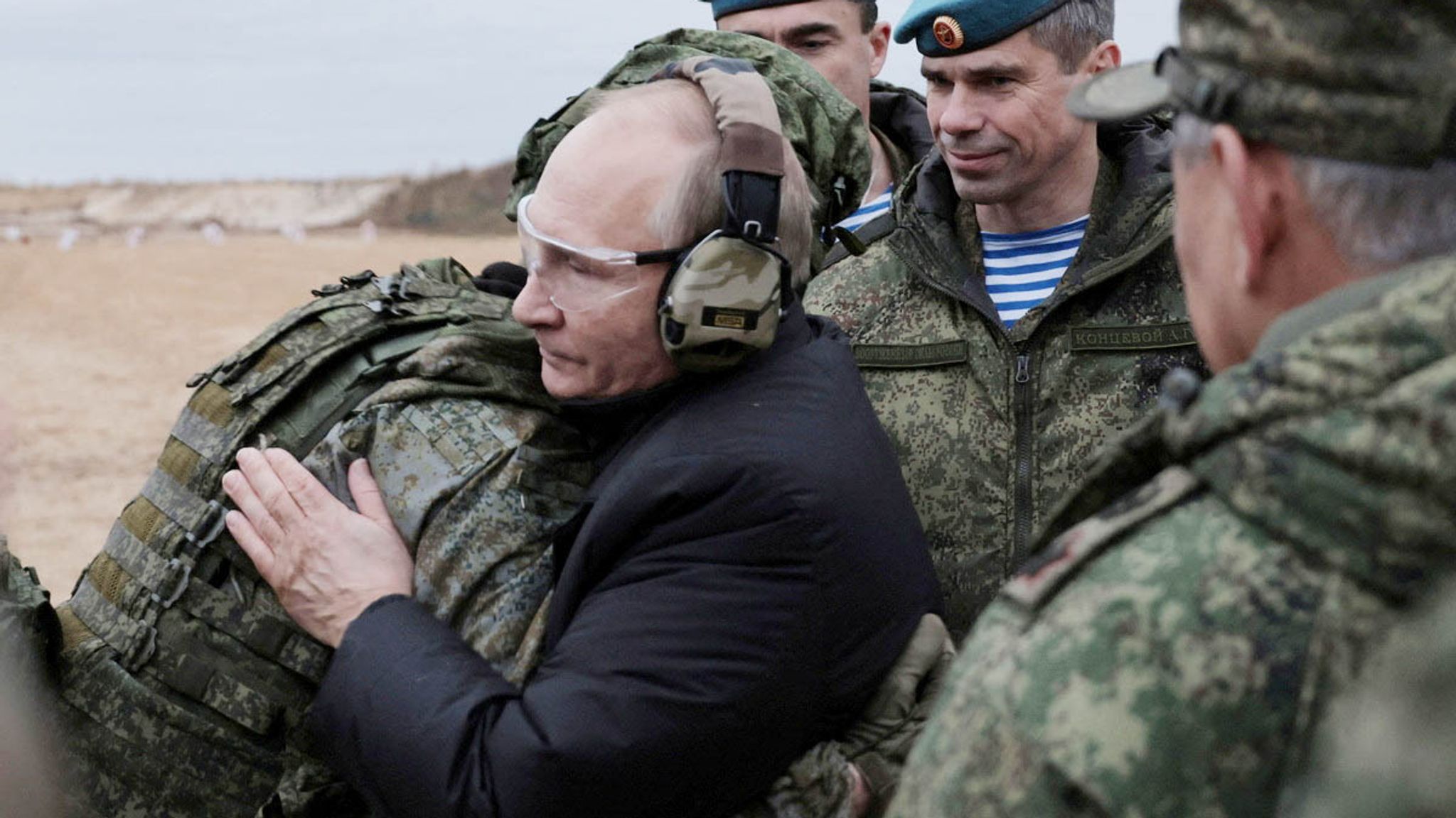 Vladimir Putin Fires Sniper Rifle At Russian Boot Camp After Ukraine ...