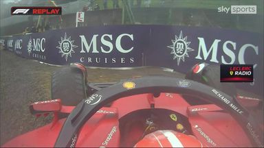 'Car looks and feels bad' | Leclerc loses control 