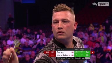 'That's outrageous!' - Dobey takes set with brilliant 94 finish!