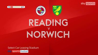 Reading 1-1 Norwich City