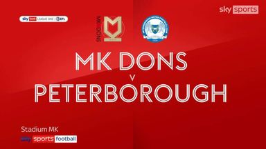 MK Dons 2-3 Peterborough
