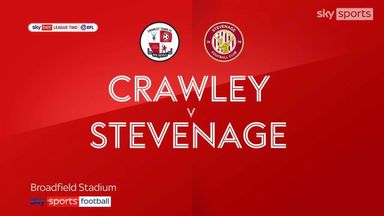 Crawley 1-2 Stevenage