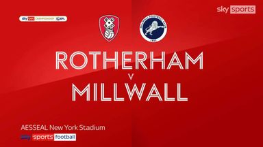 Rotherham 1-1 Millwall