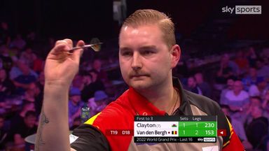 Van den Bergh takes out huge 113 and 153! 