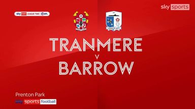 Tranmere 1-0 Barrow