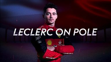 Leclerc's pole lap in Singapore