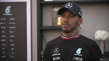 Hamilton: We were able to switch our tyres on