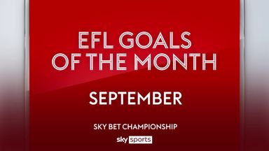 Championship Goals of the Month | September 2022  